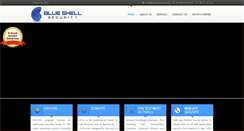 Desktop Screenshot of blueshellsecurity.com